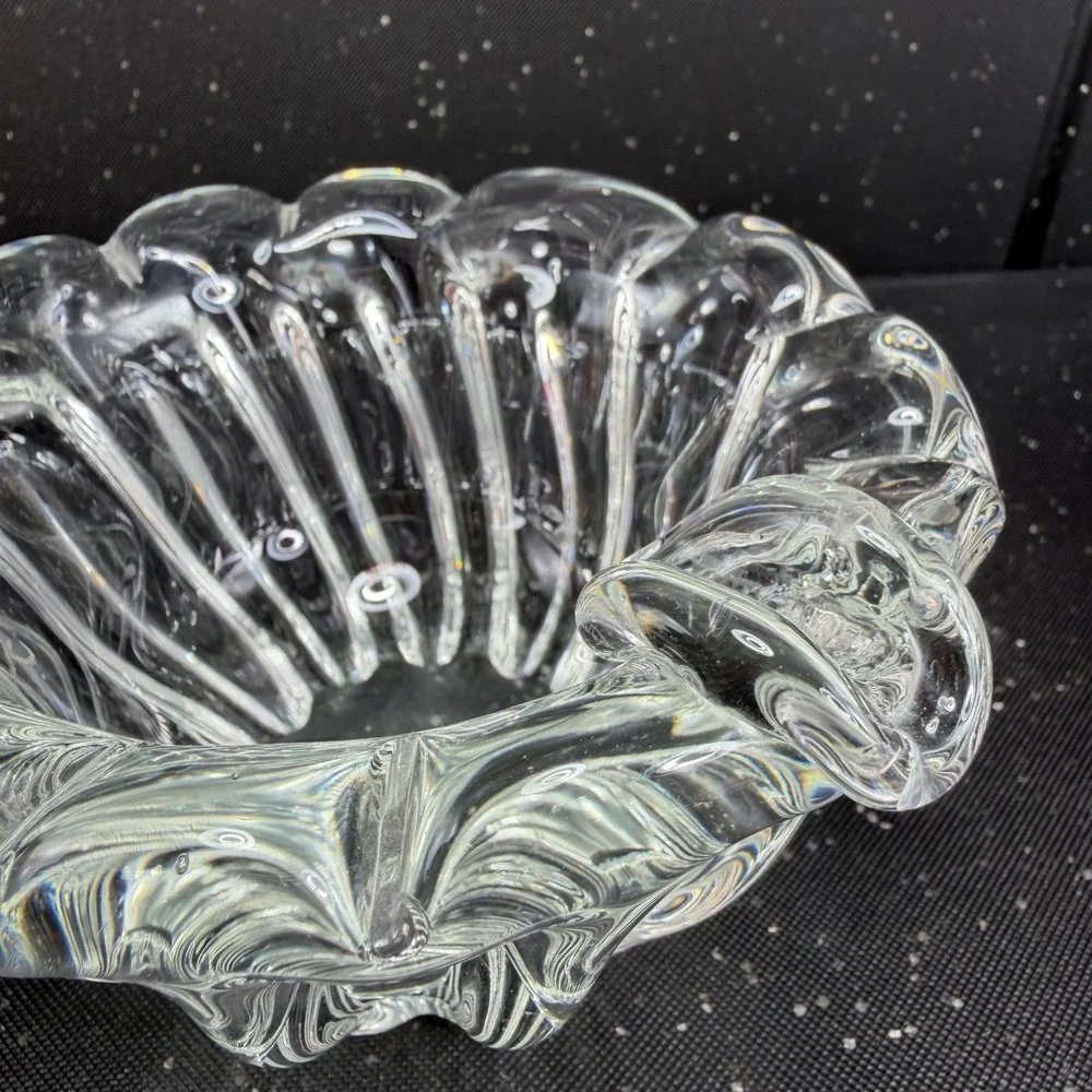 Italian glass vintage italian